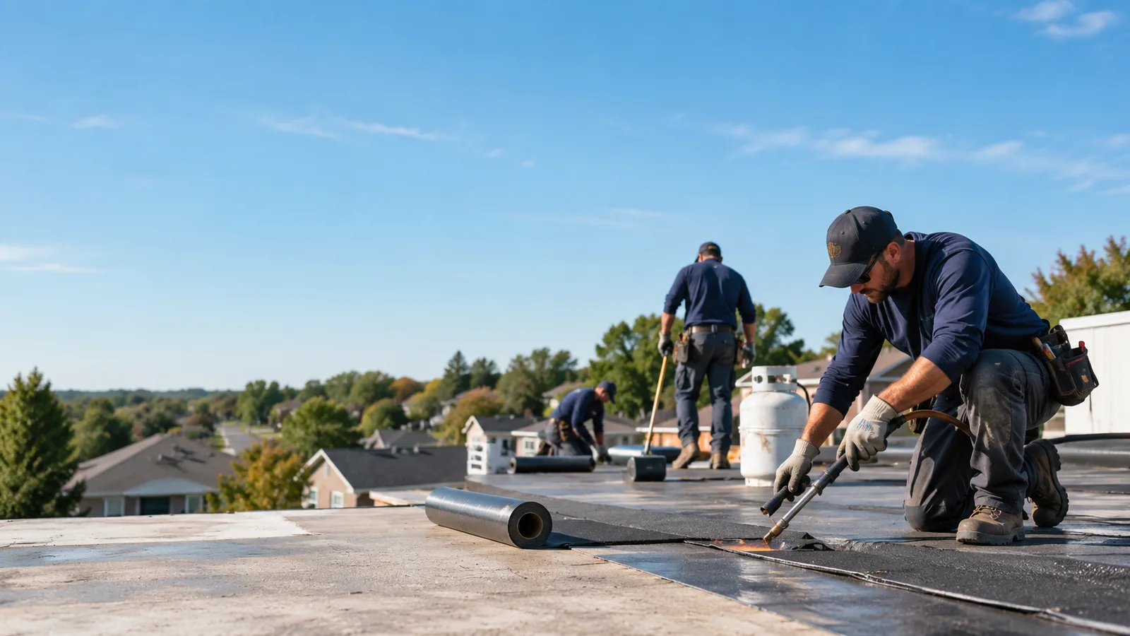 Flat Roof Leak Repair providers in Jermyn, TX